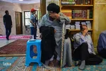 عزاداری شهادت امام صادق(ع) - محلات / عکس:ایکنا
