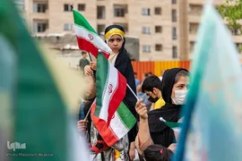 اجرای سرود «سلام فرمانده» در کرج