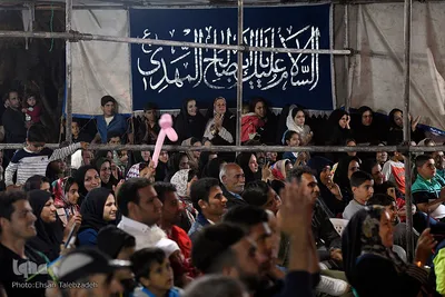 جشن نیمه شعبان در منطقه سیل‌زده پلدختر