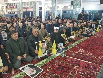 مراسم بزرگداشت شهدای مقاومت در شهرستان اهر