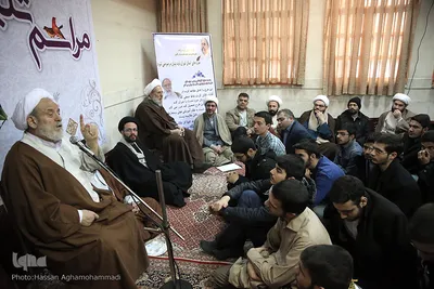 مراسم عمامه گذاری طلاب حوزه علمیه عبدالعظیم حسنی (ع) 