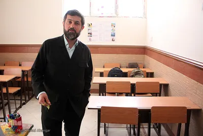 غلامرضا شریعتی در آیین افتتاح ساختمان مرکز آموزش اداره کل تبلیغات اسلامی خوزستان و دبیرستان دخترانه علوم و معارف اسلامی صدرا