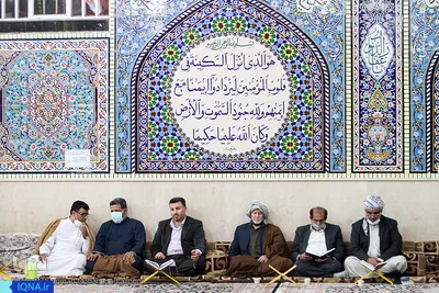 محفل انس با قرآن در مسجد اهواز