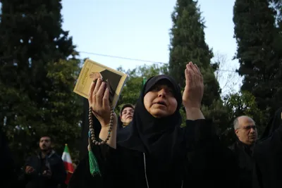 تحویل سال نو در گلزار شهدا