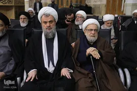 بزرگداشت چهلمین روز شهادت رهبر شهید در حرم حضرت معصومه (س)