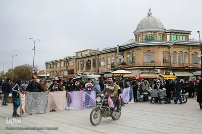 بازار همدان در آستانه سال نو‎‎