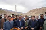 غبارروبی گلزار شهدای شهرستان پلدختر با حضور استاندار لرستان