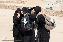 مرز شلمچه در آستانه اربعین