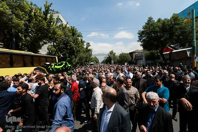 مراسم تشییع پیکر مرحوم حجت‌الاسلام سیدمهدی طباطبایی، استاد برجسته اخلاق