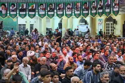 مراسم گرامیداشت سردار همدانی و شهدای مدافع حرم همدان‎