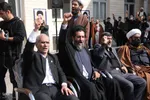 تجمع حوزویان و دانشگاهیان در اعتراض به حمله وحشیانه اسرائیل به بیمارستان غزه‎