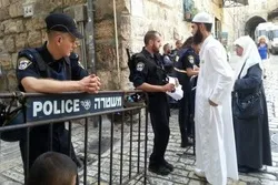 Verhängung strenger Beschränkungen für Zutritt von Gläubigen zur Al-Aqsa-Moschee