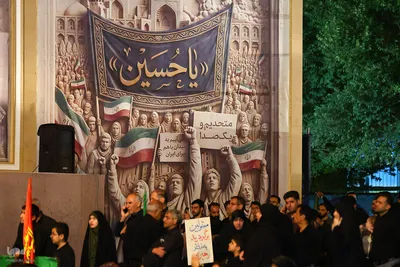 هم‌نوایی سوگ حسینی و حمایت از وطن در اصفهان