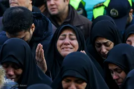 مراسم تشیع پیکر شهید سپهبد حاج قاسم سلیمانی در دانشگاه تهران