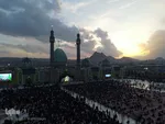 مسجد مقدس جمکران در شب نیمه شعبان