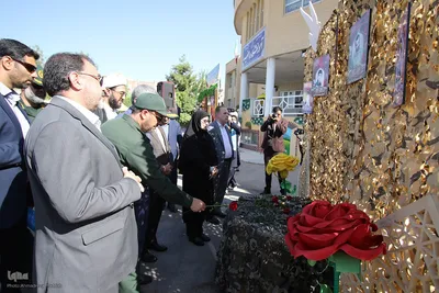 آیین نواخته شدن زنگ مهر، ایثار و مقاومت در شیراز‎