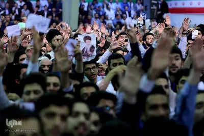 حضور و سخنرانی رهبر انقلاب در دانشگاه فرهنگیان