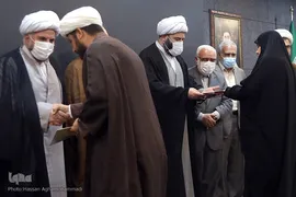 تجلیل از روحانیون برگزیده طرح 313 کمیته امداد امام خمینی(ره)