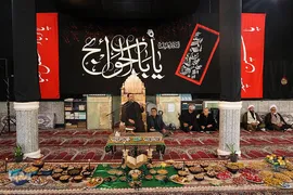 آیین سنتی ۶ امام حسین در شهر بَرزُک کاشان
