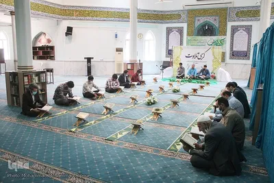 کرسی تلاوت قرآن در دانشگاه علوم پزشکی اهواز