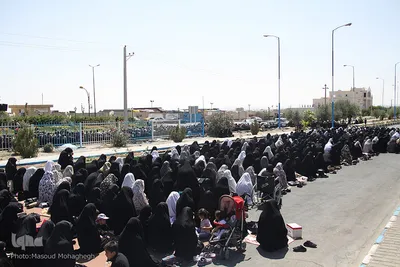 نماز ظهر عاشورا در سمنان
