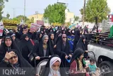 اجتماع بانوان قرآنی بوشهر در حمایت از کودکان غزه‌ + فیلم و عکس