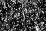 تجمع سوگواران امام خامنه‌ای در میدان امام اصفهان