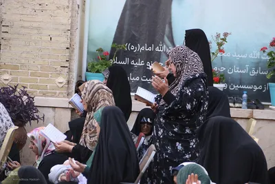 نوای دعای عرفه در آستان مقدس خضرت علی ابن حمزه(ع)