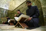 آیین ختم قرآن به نیت شهدای خدمت در اصفهان