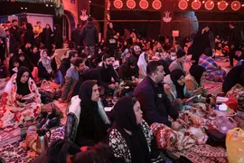 مراسم احیاء شب ۲۳ رمضان در گلزار شهدای بهشت‌زهرا (س)