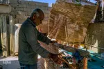 بوریا بافی در زرقان استان فارس