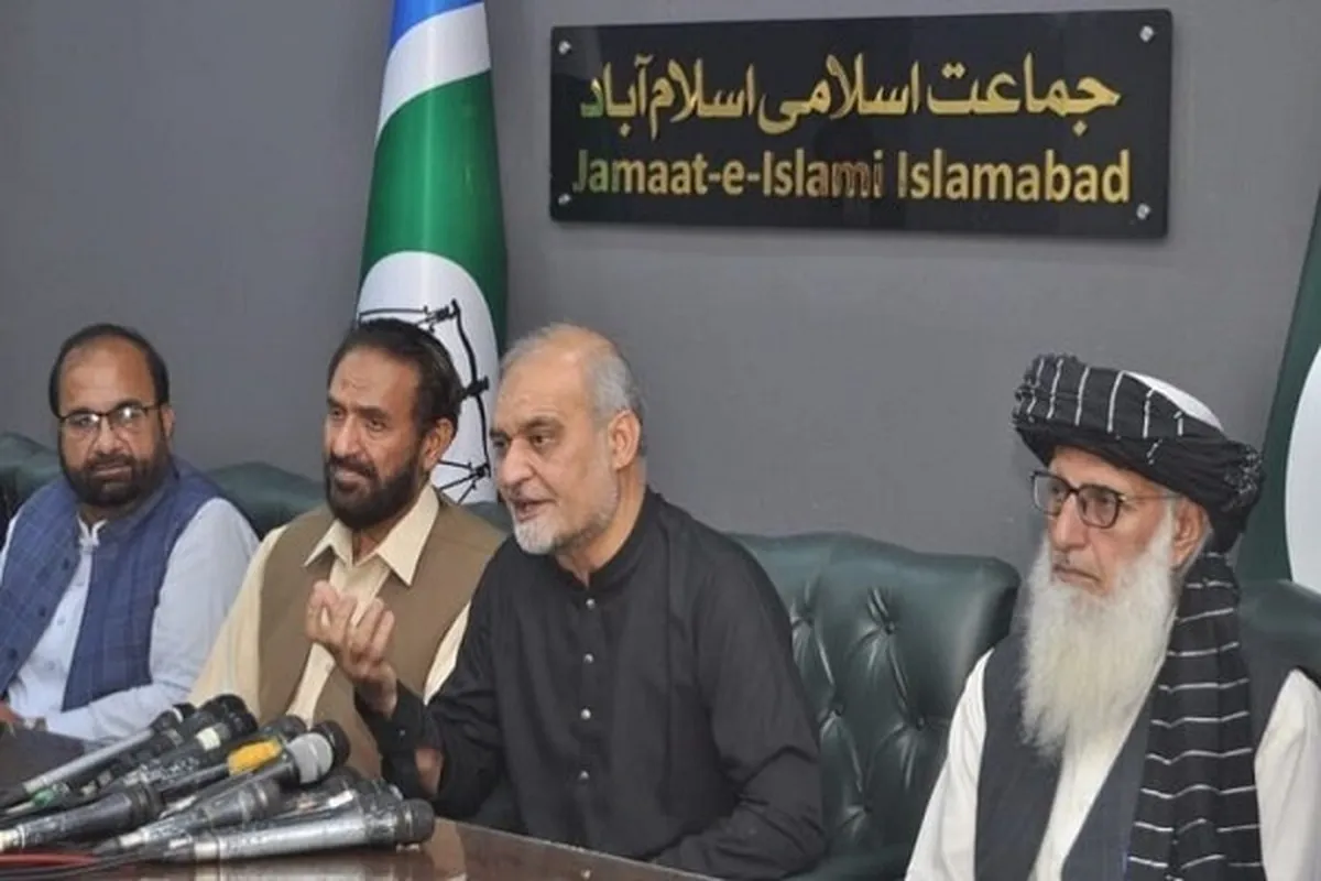 فلسطین کے حق میں جماعت اسلامی پاکستان کا ملین مارچ
