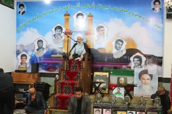 مراسم یادبود شهید پارسا شکوهی شورمستی