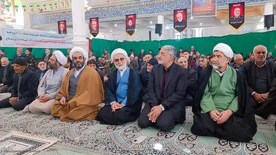 اقامه نماز جمعه بخش نیاسر شهرستان کاشان