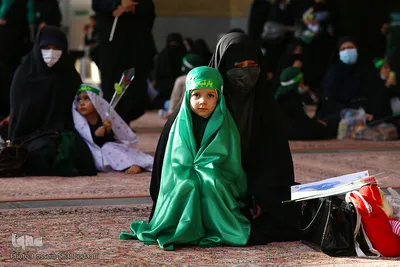 Trauerzeremonien zum Gedenken an Ruqayya bint al Hussein (s.a.)