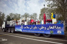 مراسم «رژه خدمت» به مناسبت روز ارتش