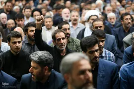 اجتماع دانشگاهیان دانشگاه‌های تهران در سوگ رییس جمهور