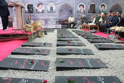 نهمین یادواره ۳۳ شهید روستای دهنو علی آباد ملایر