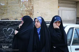 آیین تشییع و خاکسپاری پیکر شهید احمدرضا افشاری