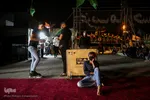 عزاداری شب سوم محرم در بلوار نماز مشهد
