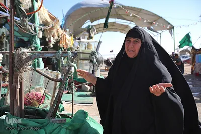زائرین پیاده روی اربعین حسینی