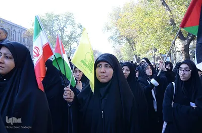 راهپیمایی حمایت از کودکان و مردم مظلوم غزه در تبریز‎