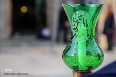 آیین تعویض پرچم آستان مقدس حضرت سید علاءالدین حسین(علیه السلام)‎‎