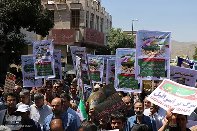 راهپیمایی روز قدس-اراک/عکاس:طه نظیری