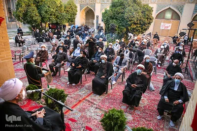 مراسم عزاداری سومین روز شهادت اباعبدالله الحسین(ع) در شیراز