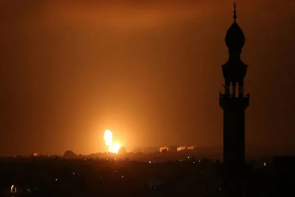İsrail'den Gazze'ye hava saldırısı