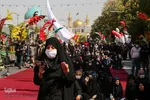 مراسم اربعین حسینی در جوار حرم امام رضا(ع)