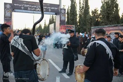 اعزام عوامل اجرایی موکب حضرت احمد بن موسی(ع) شهرداری شیراز به سمت مرز شلمچه‎‎