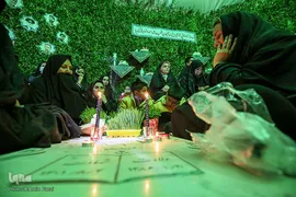 تحویل سال نو در حرم شاهچراغ(ع)