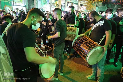 آیین وداع با پیکر شهید مدافع حرم «عین‌اله مصطفایی»کرج‎‎